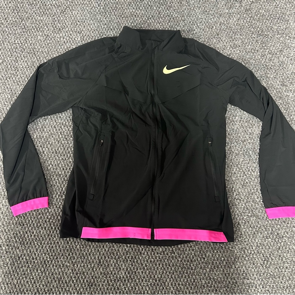 Nike Dri-FIT PRO ELITE Lightweight Woven Track Jacket FD5800-011 SZ Medium NWOT